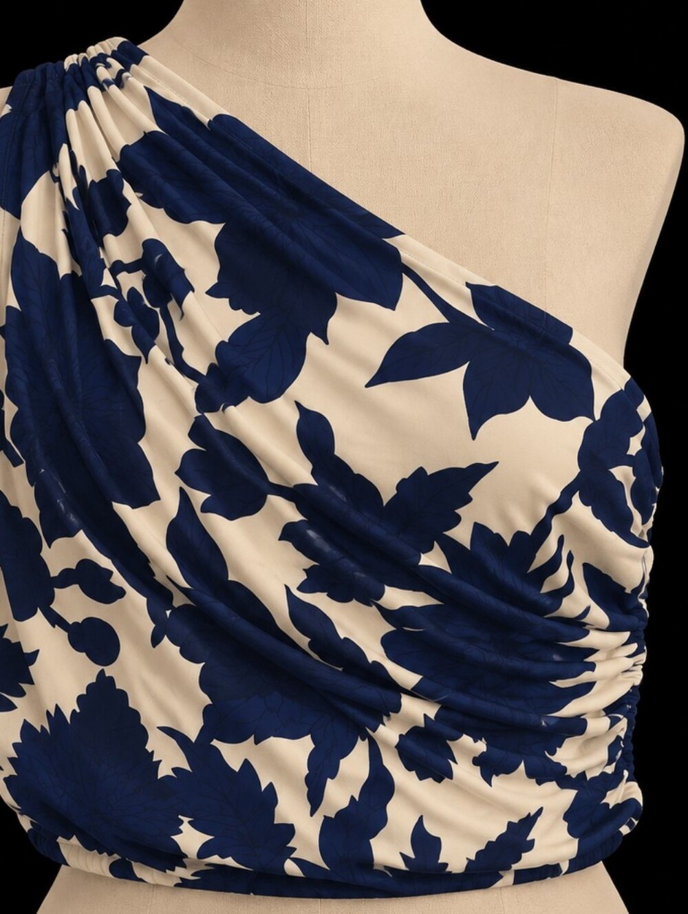 H&M One Shoulder Top💙🤍